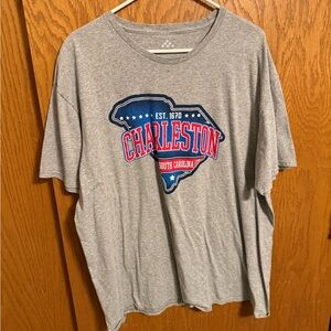 Charleston Graphic Gray T-Shirt